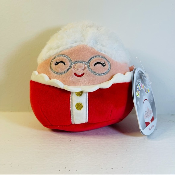NEW Squishmallow Christmas mini Santa Nick, Nicolette, Emmy elf 4.5 inch NWT - Picture 6 of 14